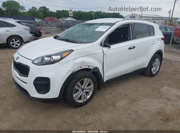 KNDPM3AC6H7137783 2017 KIA SPORTAGE Белый Передняя левая четверть