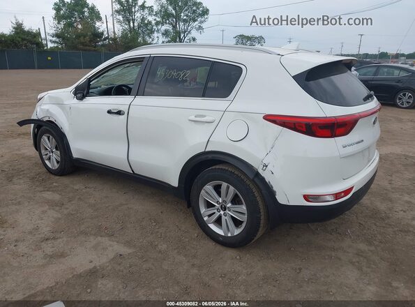 KNDPM3AC6H7137783 2017 KIA SPORTAGE Белый Задняя левая четверть