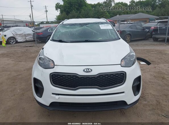 KNDPM3AC6H7137783 2017 KIA SPORTAGE Белый Вид задней части салона