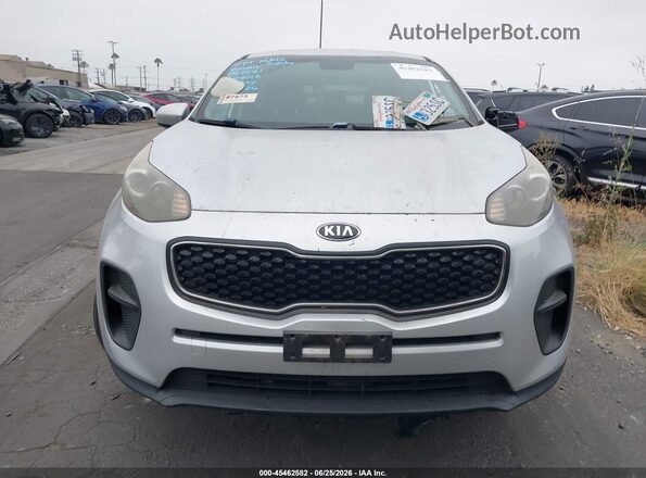 KNDPM3AC6H7231081 2017 KIA SPORTAGE Silver Vista del cuadro de instrumentos