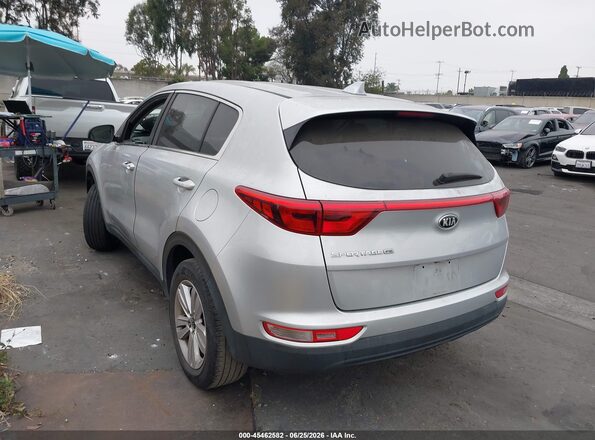 KNDPM3AC6H7231081 2017 KIA SPORTAGE Silver Trasero izquierdo