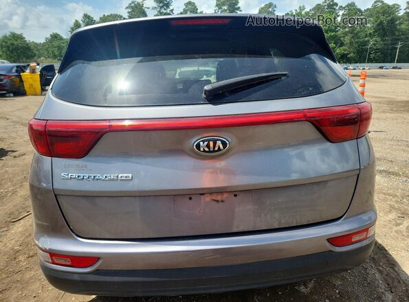 KNDPM3AC6H7247328 2017 KIA SPORTAGE Gray Widok z tyłu