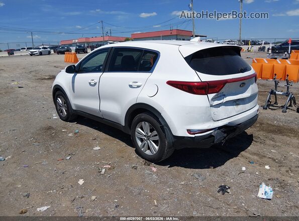 KNDPM3AC6K7543697 2019 KIA SPORTAGE White Հետևի ձախ