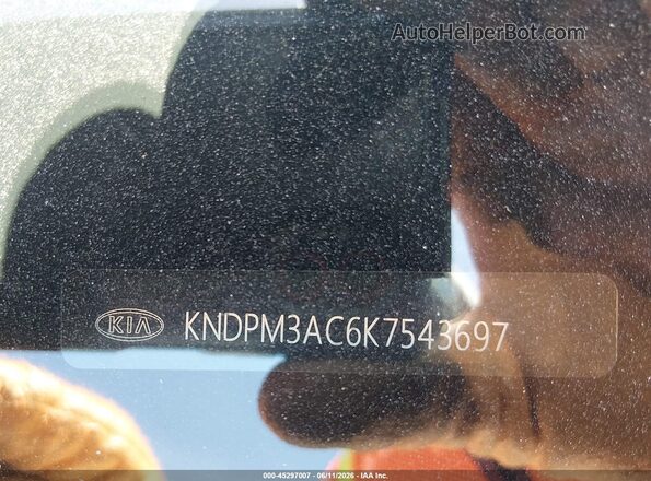 KNDPM3AC6K7543697 2019 KIA SPORTAGE White Շարժիչի բաժամունքի տեսք