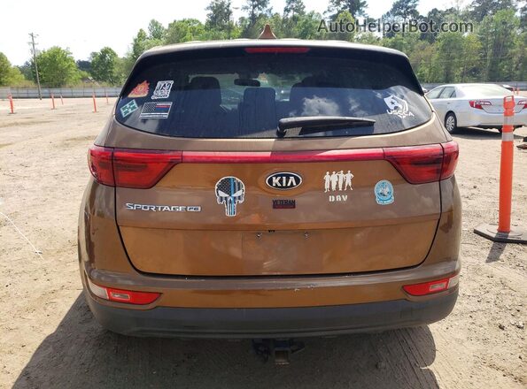 KNDPM3AC6K7611044 2019 KIA SPORTAGE Brown უკანა ხედი