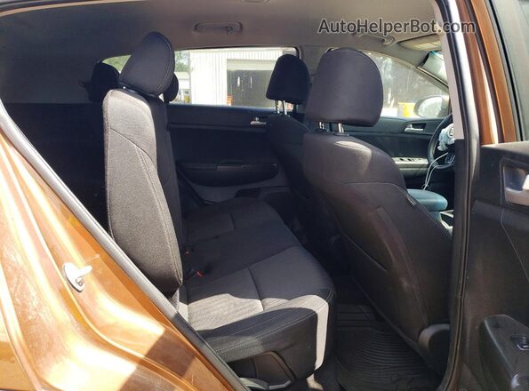 KNDPM3AC6K7611044 2019 KIA SPORTAGE Brown უკანა სავარძლების ხედი