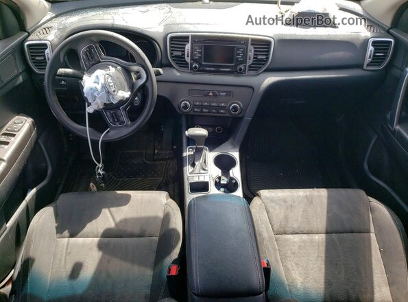 KNDPM3AC6K7611044 2019 KIA SPORTAGE Brown წინა პანელის ხედი