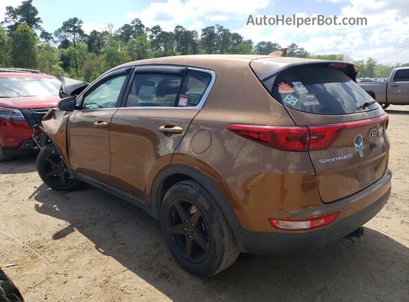 KNDPM3AC6K7611044 2019 KIA SPORTAGE Brown უკანა მარცხენა