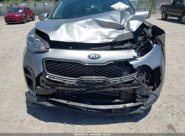 KNDPM3AC6K7615966 2019 KIA SPORTAGE Silver Front view