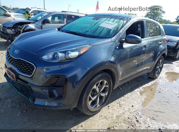 KNDPM3AC6L7733193 2020 KIA SPORTAGE Gray Передня ліва чверть