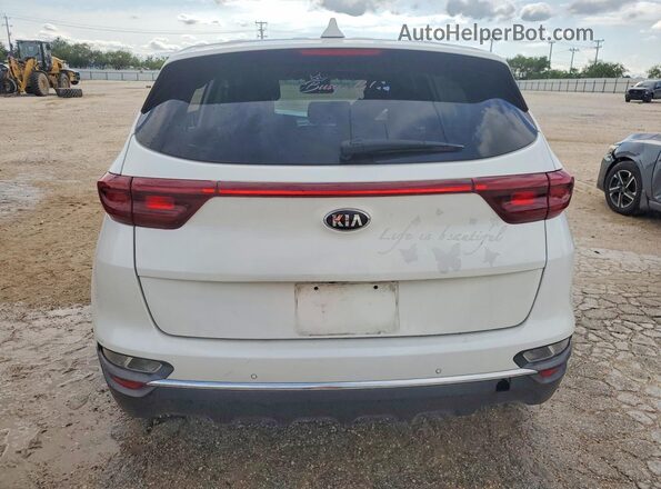 KNDPM3AC6N7014240 2022 KIA SPORTAGE White უკანა ხედი