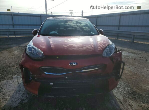 KNDPM3AC6N7956059 2022 KIA SPORTAGE Red წინა ხედი