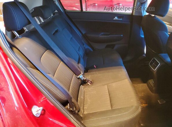 KNDPM3AC6N7956059 2022 KIA SPORTAGE Red უკანა სალონის ხედი