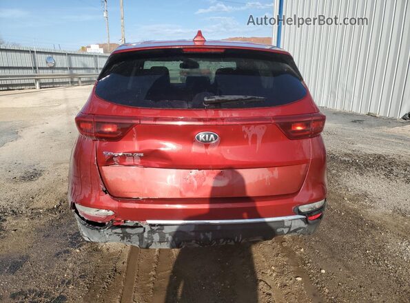 KNDPM3AC6N7956059 2022 KIA SPORTAGE Red 
