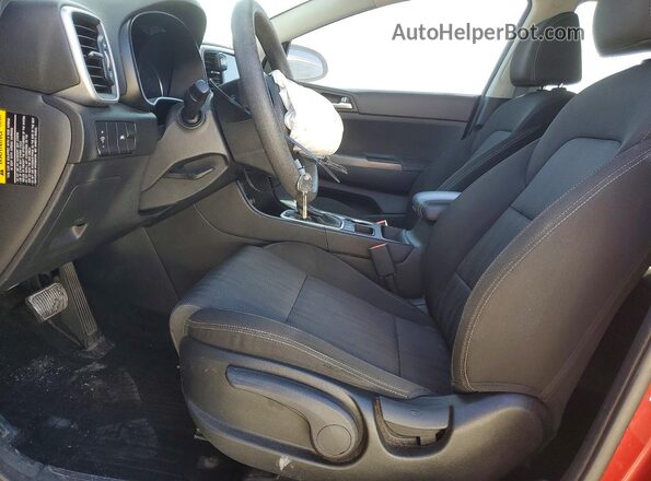 KNDPM3AC6N7956059 2022 KIA SPORTAGE Red წინა სალონის ხედი