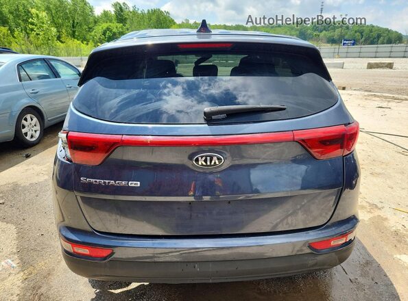 KNDPM3AC7H7177094 2017 KIA SPORTAGE Charcoal უკანა ხედი