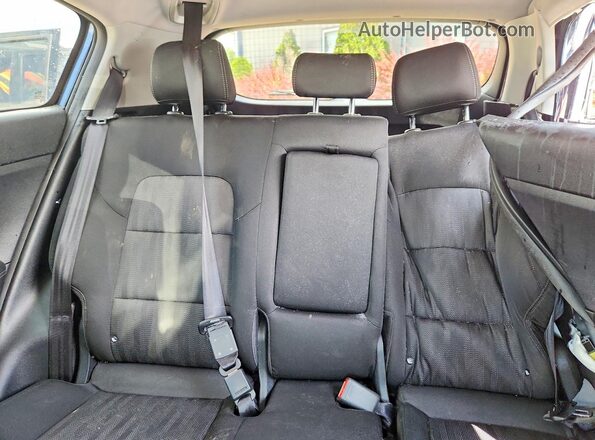 KNDPM3AC7H7177094 2017 KIA SPORTAGE Charcoal უკანა სავარძლების ხედი