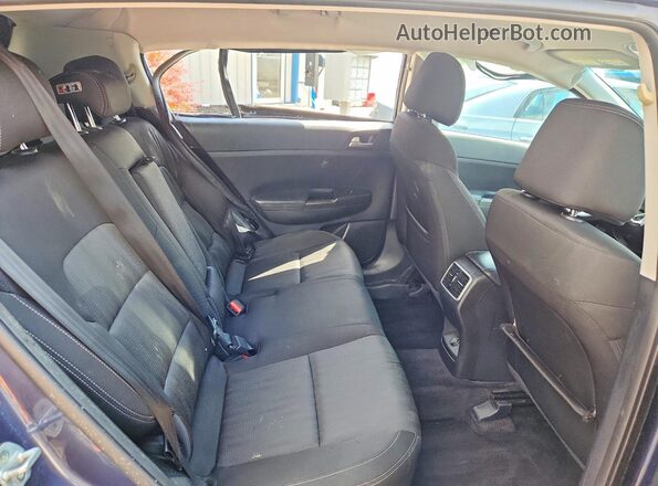 KNDPM3AC7H7177094 2017 KIA SPORTAGE Charcoal უკანა სალონის ხედი