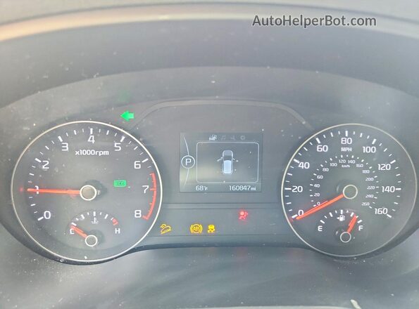 KNDPM3AC7H7177094 2017 KIA SPORTAGE Charcoal ხელსაწყოთა პანელის ხედი