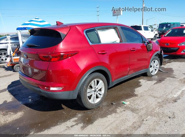 KNDPM3AC7K7526245 2019 KIA SPORTAGE Red Trasero derecho