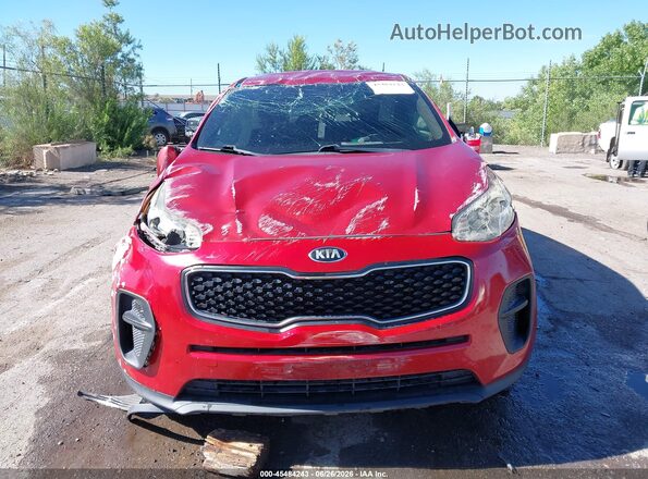 KNDPM3AC7K7526245 2019 KIA SPORTAGE Red Vista del cuadro de instrumentos