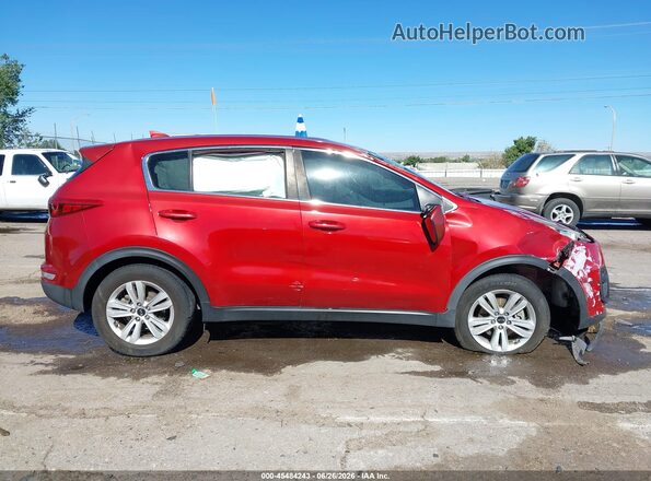 KNDPM3AC7K7526245 2019 KIA SPORTAGE Red Vista interior trasera