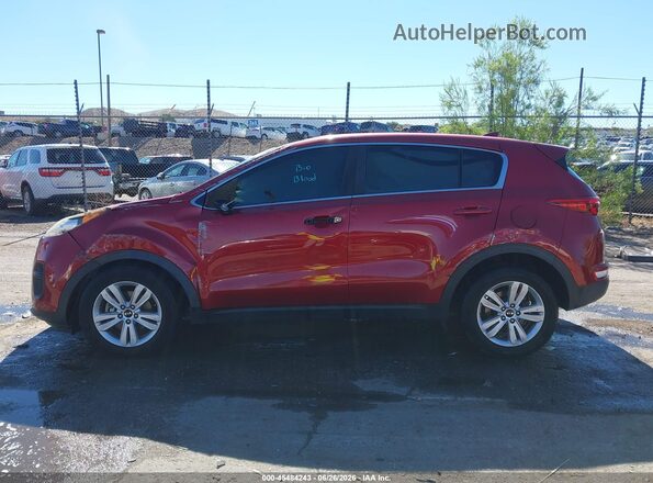 KNDPM3AC7K7526245 2019 KIA SPORTAGE Red Vista interior de 360 grados