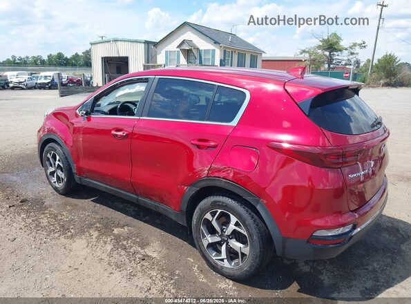 KNDPM3AC7L7644040 2020 KIA SPORTAGE Red უკანა მარცხენა