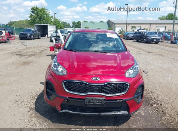 KNDPM3AC7L7644040 2020 KIA SPORTAGE Red უკანა სალონის ხედი
