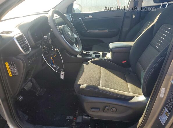 KNDPM3AC7M7856048 2021 KIA SPORTAGE Серый Вид салона спереди
