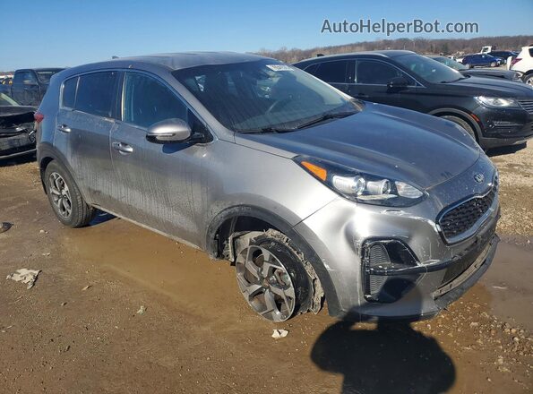 KNDPM3AC7M7856048 2021 KIA SPORTAGE Серый Передняя правая четверть