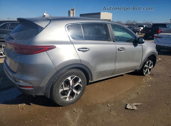 KNDPM3AC7M7856048 2021 KIA SPORTAGE Серый Задняя правая четверть