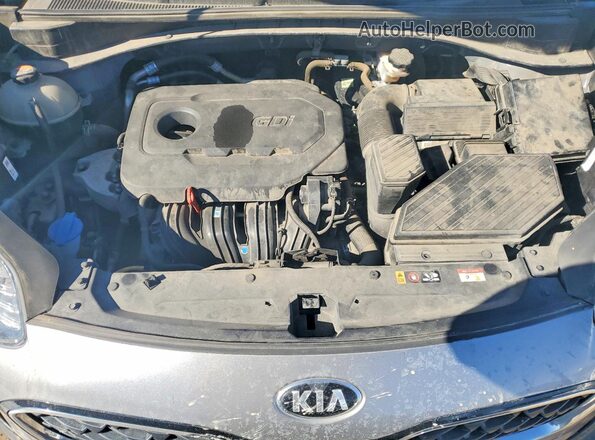 KNDPM3AC7M7856048 2021 KIA SPORTAGE Серый Вид подкапотного пространства