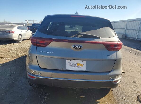 KNDPM3AC7M7856048 2021 KIA SPORTAGE Серый Вид сзади