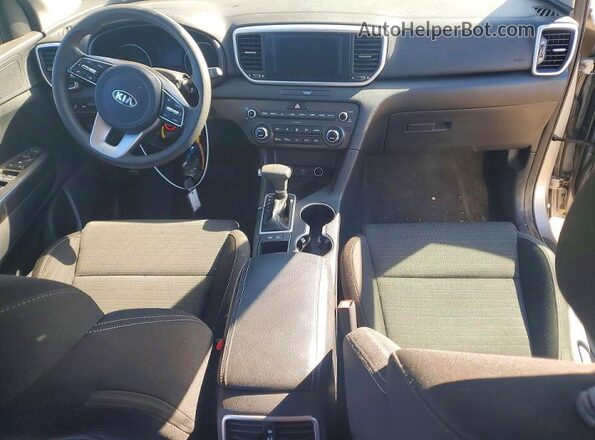 KNDPM3AC7M7856048 2021 KIA SPORTAGE Серый Вид панели приборов