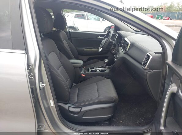 KNDPM3AC7M7935963 2021 KIA SPORTAGE Silver წინა სალონის ხედი
