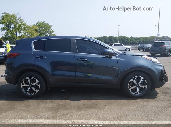 KNDPM3AC7N7968236 2022 KIA SPORTAGE Blue Rear interior view