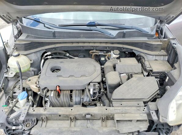 KNDPM3AC8H7078493 2017 KIA SPORTAGE Gray Engine compartment view