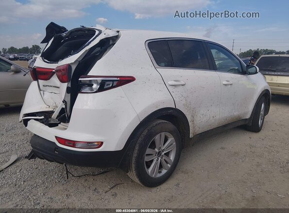 KNDPM3AC8J7488295 2018 KIA SPORTAGE White Задня права чверть