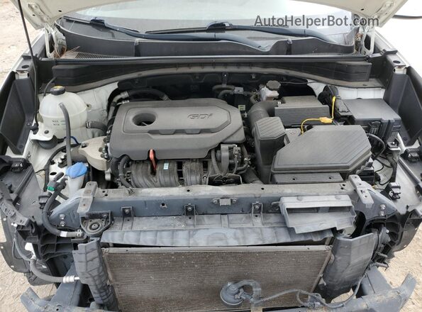 KNDPM3AC8K7591623 2019 KIA SPORTAGE White უკანა სალონის ხედი