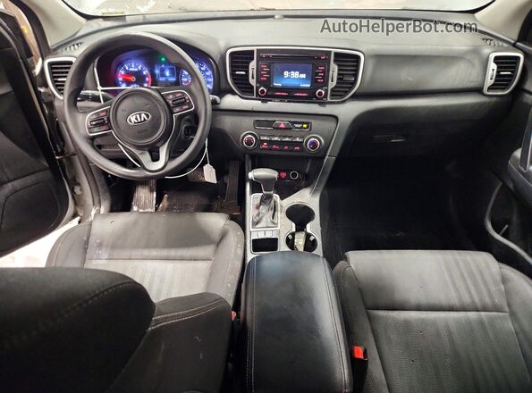 KNDPM3AC8K7599317 2019 KIA SPORTAGE Silver წინა პანელის ხედი