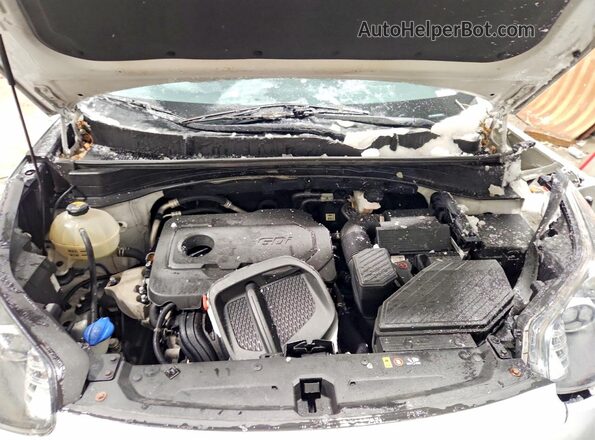 KNDPM3AC8K7599317 2019 KIA SPORTAGE Silver ძრავის განყოფილების ხედი