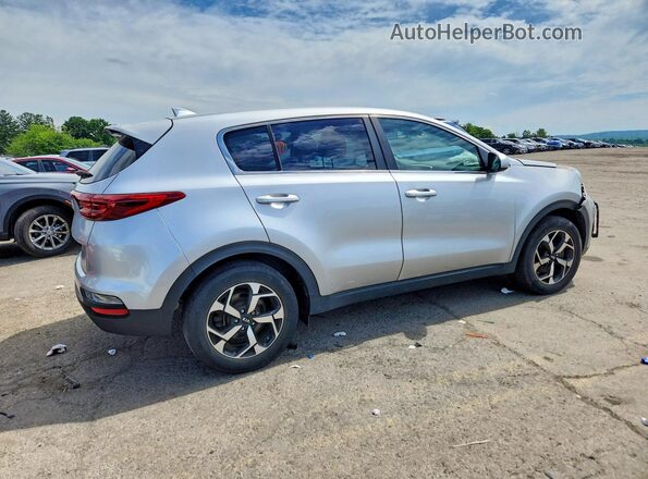 KNDPM3AC8M7874297 2021 KIA SPORTAGE Серебряный Задняя правая четверть
