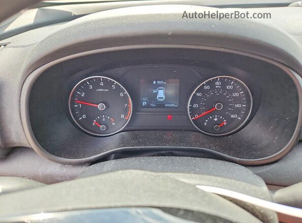 KNDPM3AC8M7874297 2021 KIA SPORTAGE Серебряный Вид щитка приборов