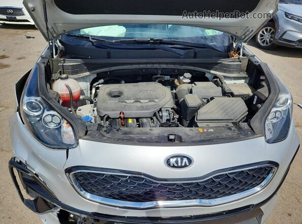 KNDPM3AC8M7874297 2021 KIA SPORTAGE Серебряный Вид подкапотного пространства