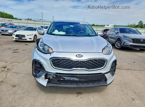 KNDPM3AC8M7874297 2021 KIA SPORTAGE Серебряный Вид спереди