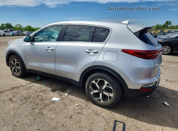 KNDPM3AC8M7874297 2021 KIA SPORTAGE Серебряный Задняя левая четверть