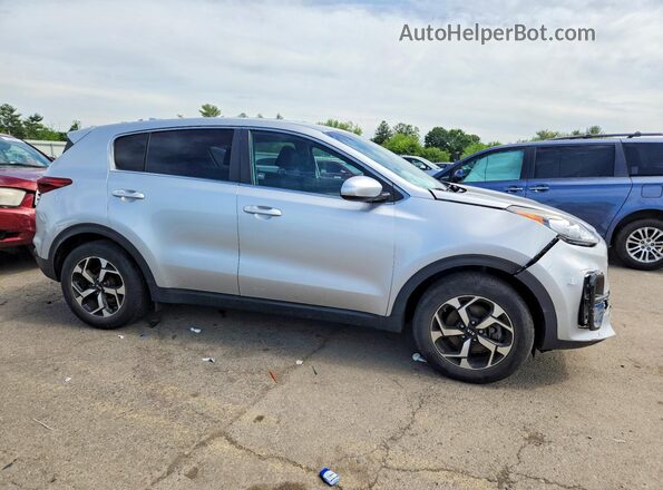 KNDPM3AC8M7874297 2021 KIA SPORTAGE Серебряный Передняя правая четверть