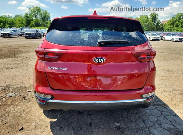 KNDPM3AC8M7894940 2021 KIA SPORTAGE Red 
