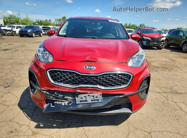 KNDPM3AC8M7894940 2021 KIA SPORTAGE Red 